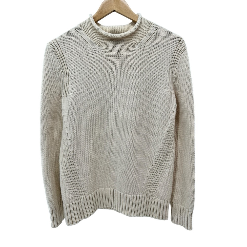 J. Crew Cream Crew Neck Sweater